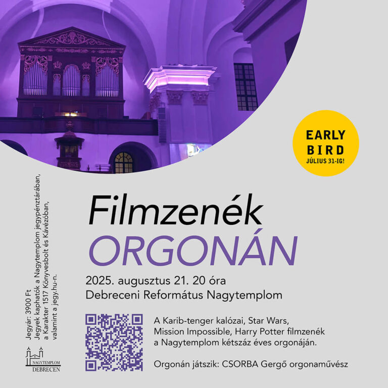 Filmzenék orgonán 2025